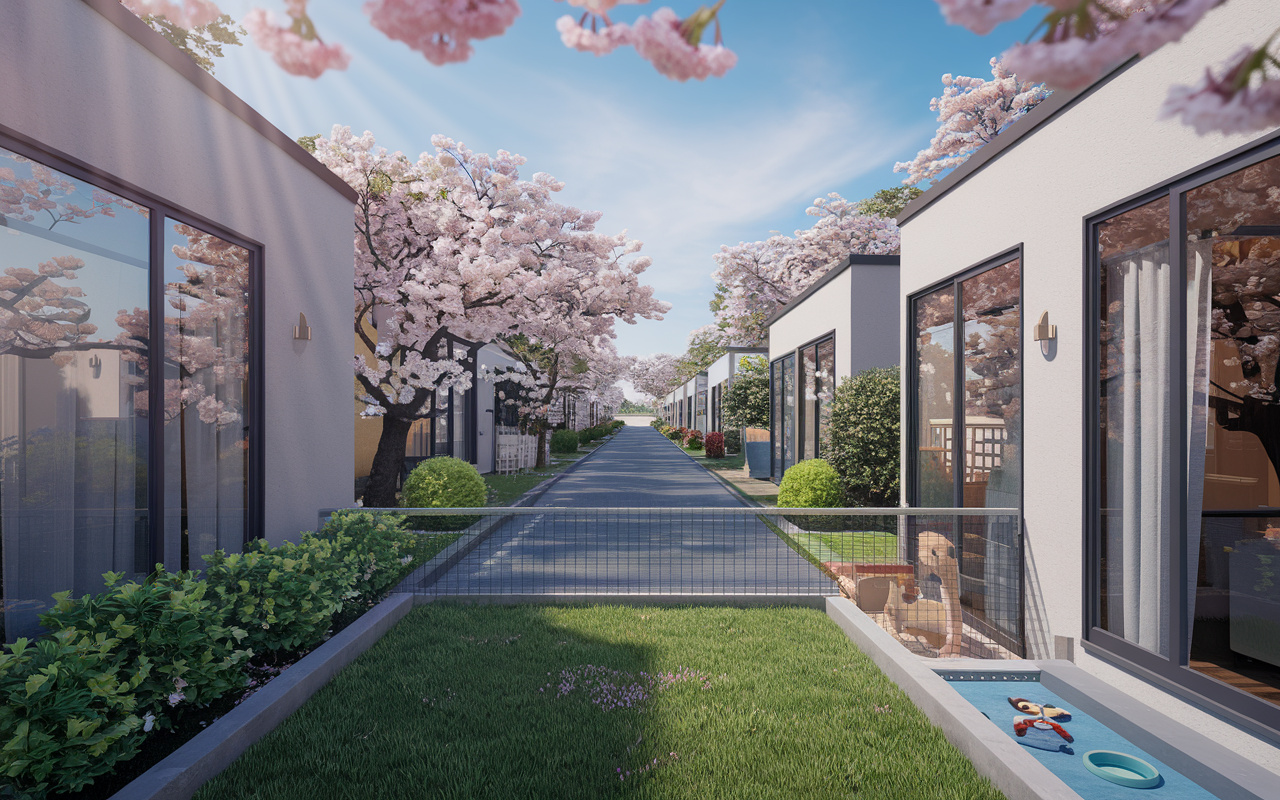 ペットと暮らす富里市の自由設計新築住宅