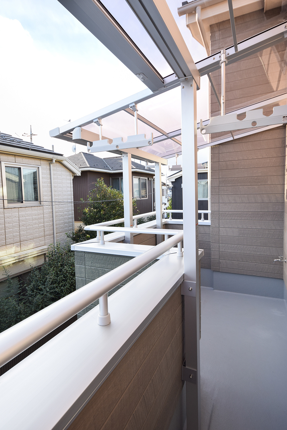 屋根付バルコニー