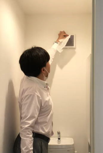 板橋区で新築一戸建てを買うなら知っておきたい！⑲トイレの換気扇が逆流する家の画像