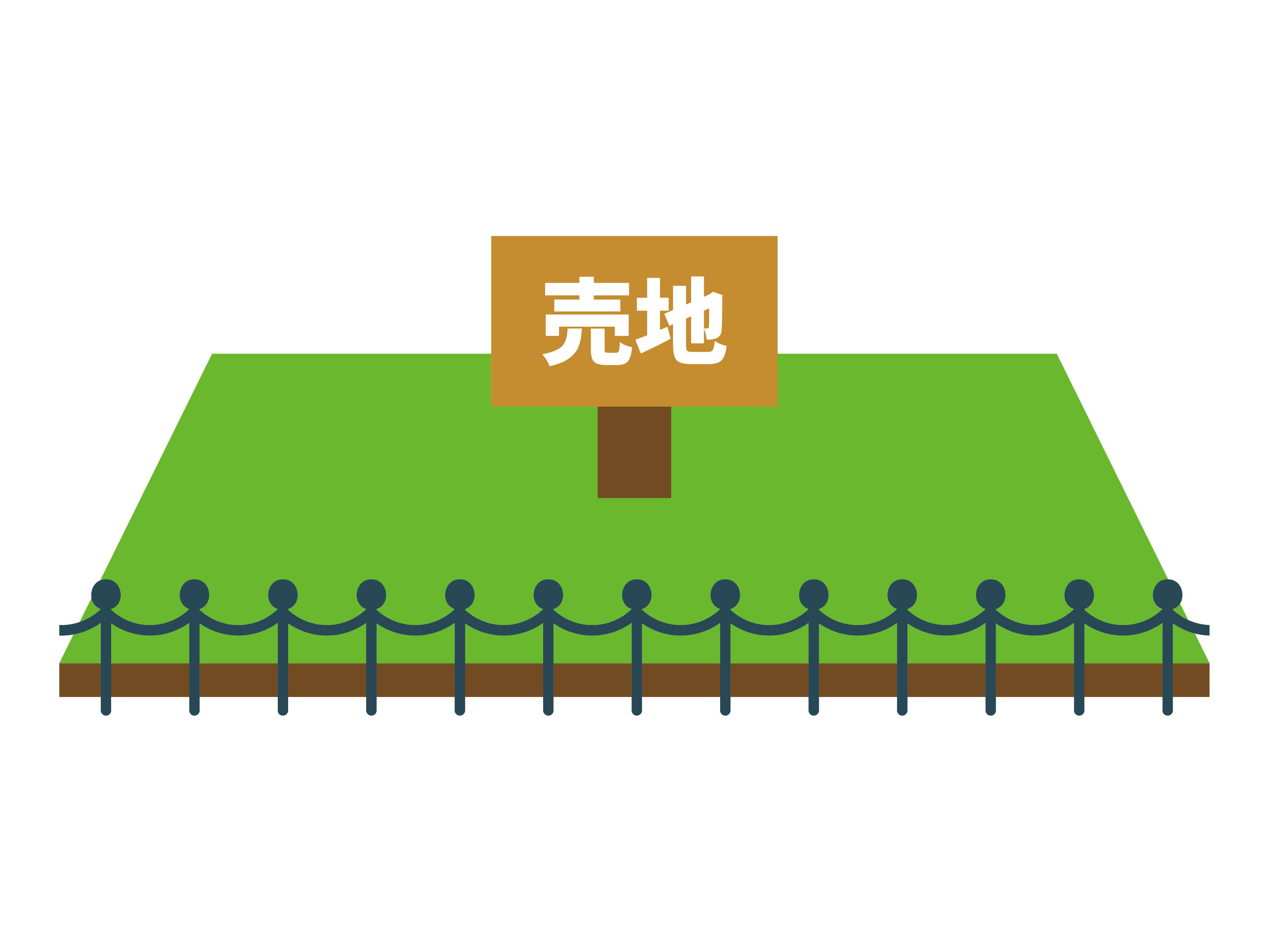 土地を分筆して売るには宅建業免許が必要！個人が土地を分割して売ることができないので注意の画像