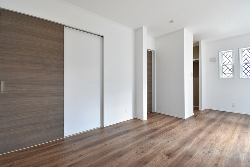 洋室にはウォークインクローゼット付