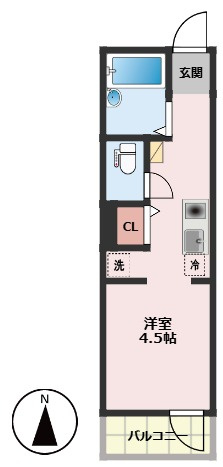 賃料5万円台★築5年の一人暮らしおすすめ物件の画像