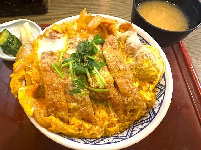 葛飾区西水元の名物かつ丼食べてきました('◇')ゞの画像