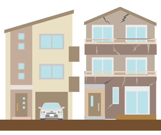 メンテナンスしている家としていない家