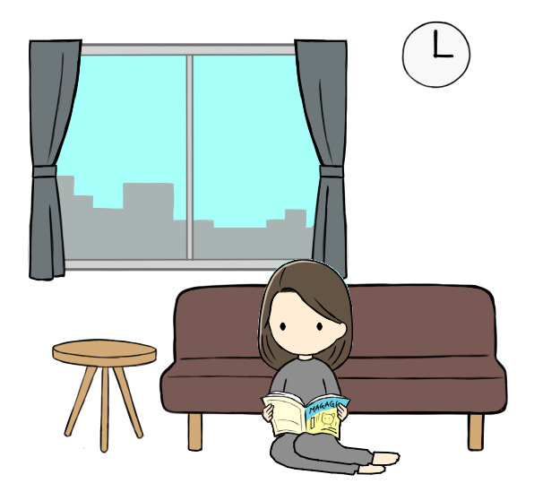 ソファがあるのに床に座るのはなぜ？理由を考えてみました。の画像