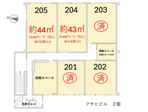 ＪＲ長浜駅前のテナント募集中！の画像