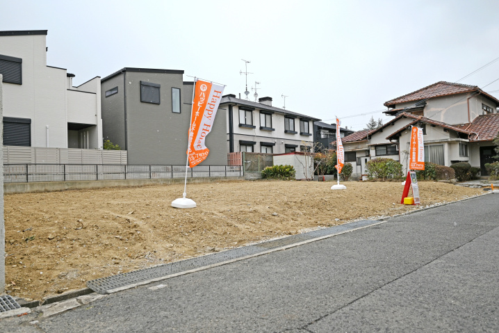 箕面市桜井１丁目建築条件無し土地のご紹介です。の画像