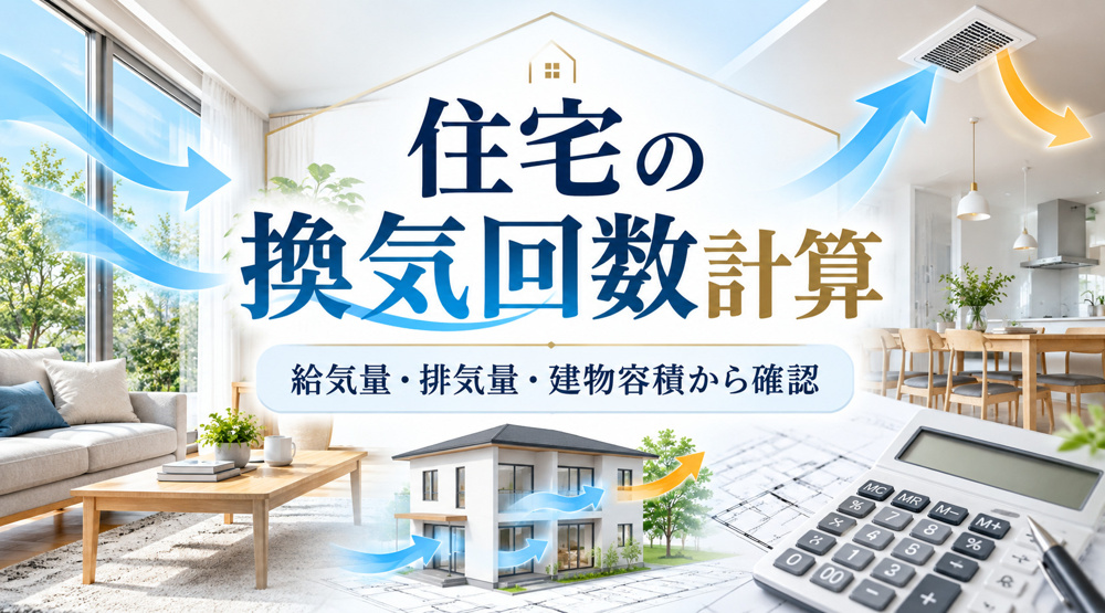 換気回数の計算の画像