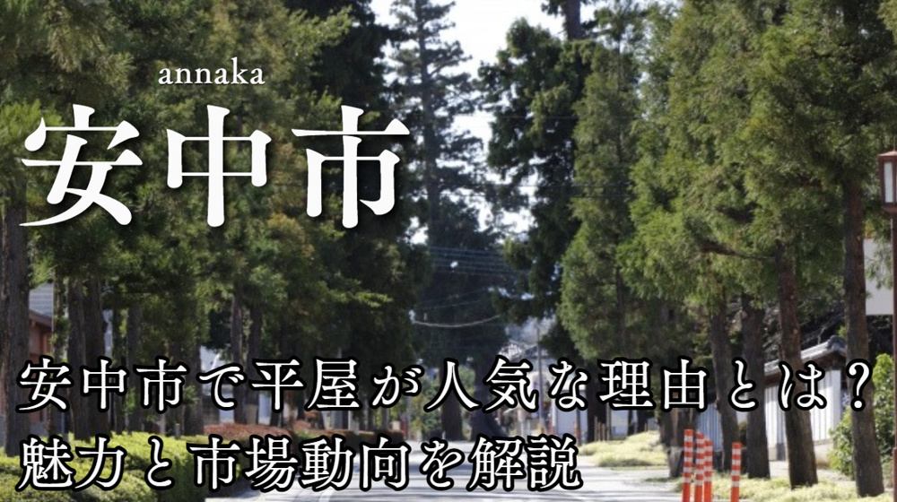 安中市で平屋が人気な理由とは？魅力と市場動向を解説の画像
