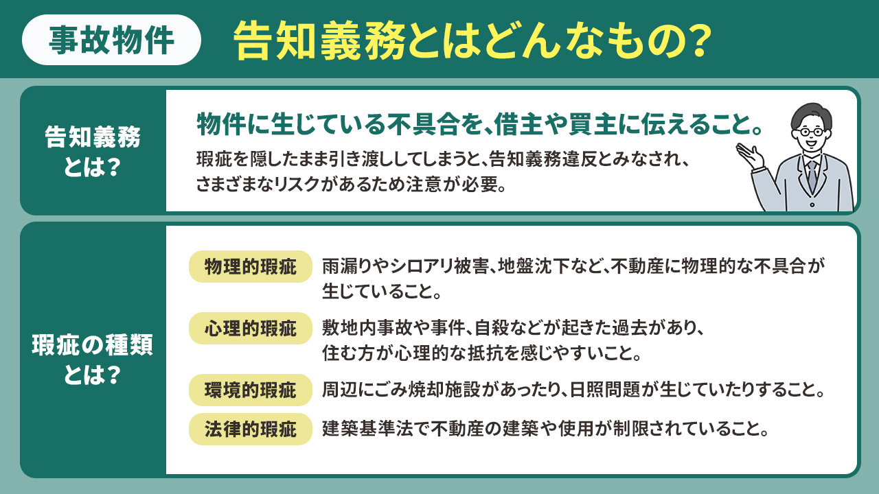 事故物件の売却時は告知義務違反に注意！そもそも告知義務とはどんなもの？