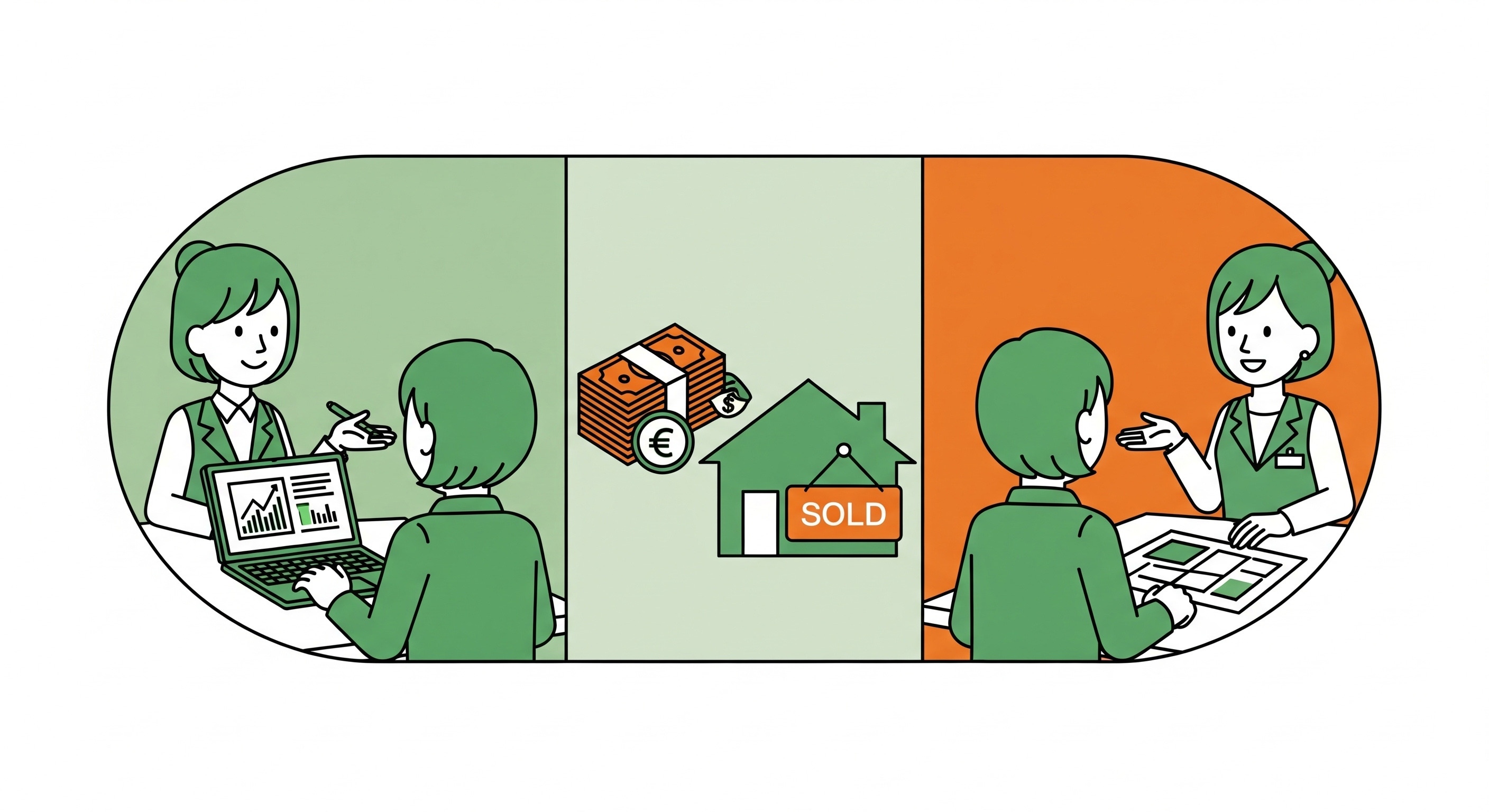 不動産査定・売却サービスのイメージ