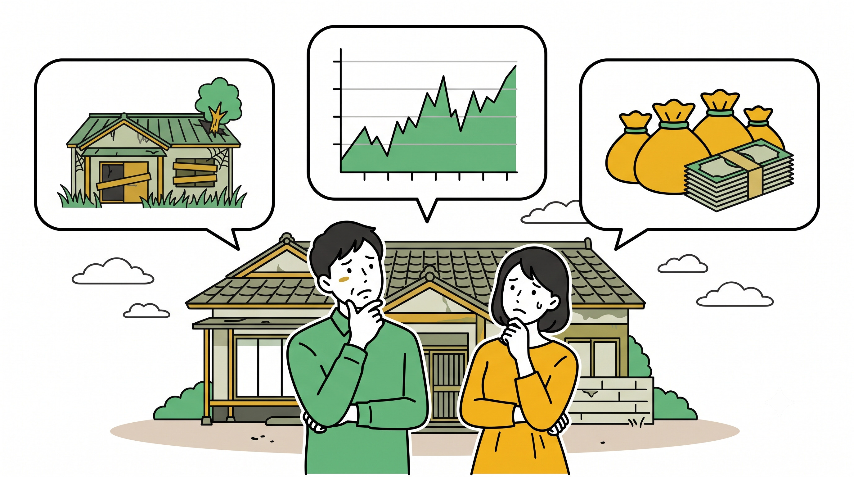 相続した山形県の不動産、このようなお悩みはありませんか？