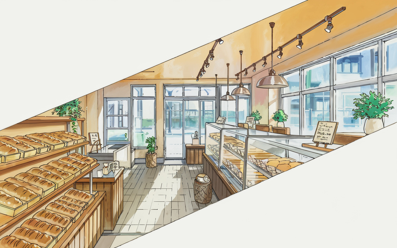 大阪でパン屋開業するなら内装が鍵！！！の画像