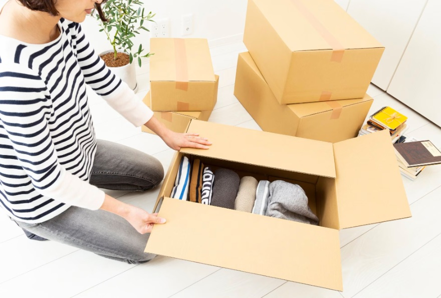 春の引っ越し　大阪の画像