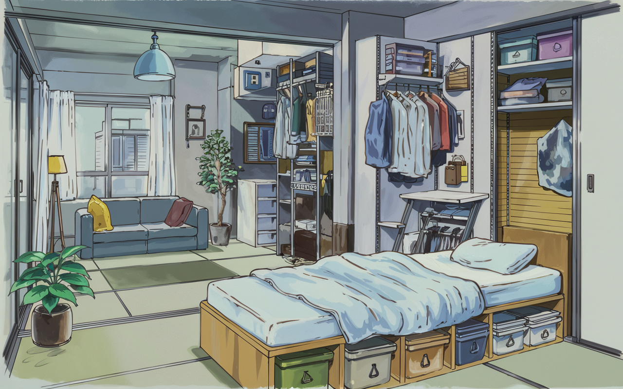 収納スペースが足りない？賃貸の便利グッズをご紹介の画像