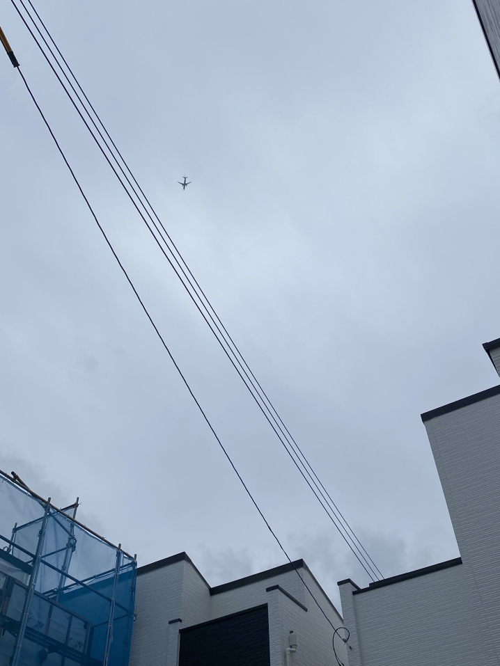 羽田新飛行経路(さいたま市緑区)の画像