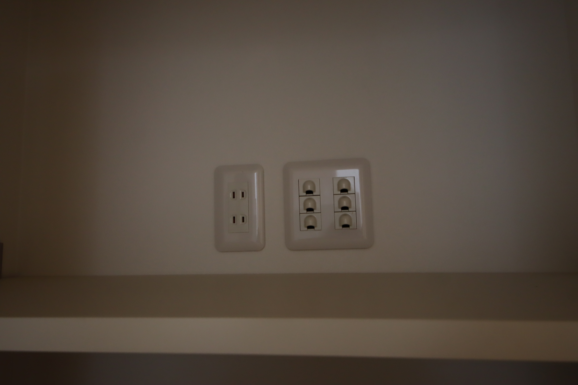 建売のLANの配線の画像