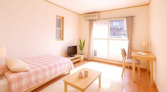 【ルームツアー】ファミール｜女性専用アパート！全室角部屋のお家◎の画像