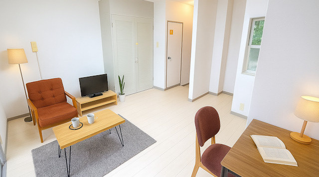 【ルームツアー】サンふくむらビルⅡ｜生活感を隠せるお部屋？！レディース専用マンション♪の画像
