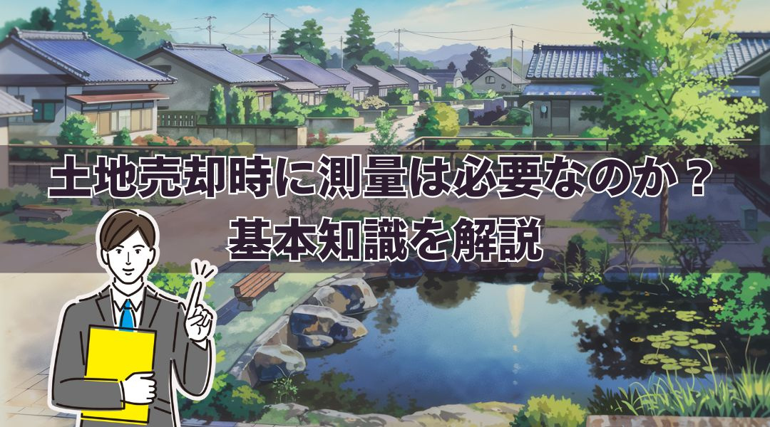 土地売却時に測量は必要なのか？基本知識を解説の画像