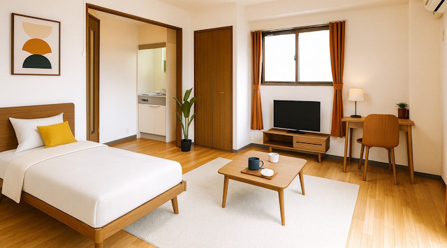 【ルームツアー】ＴＷＩＮＫＬＥ｜奈良女子大学・近鉄奈良駅徒歩3分の立地！一人暮らし向けの評判の良い奈良女子大学生専用マンションの画像