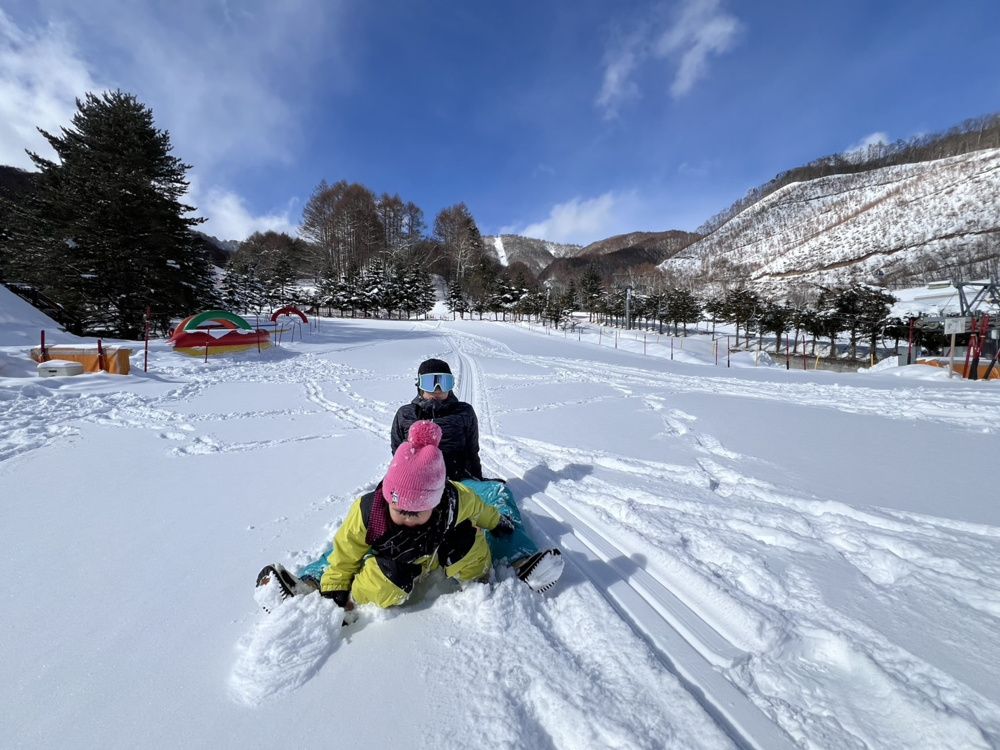 雪山デビュー♪の画像