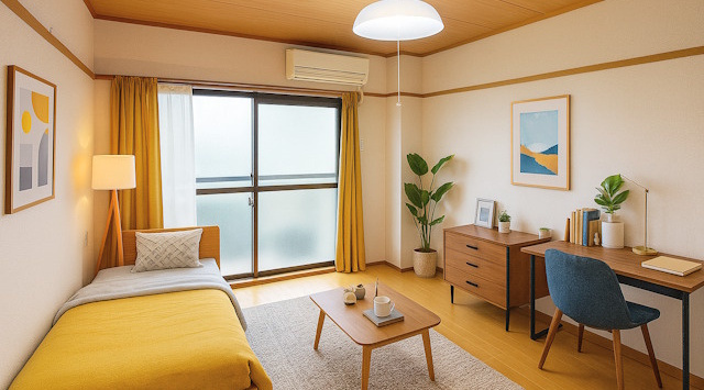 【ルームツアー】シャトレ信楽｜奈良女子大学まで徒歩１分！女子学生専用のオートロック付きアパート◎の画像