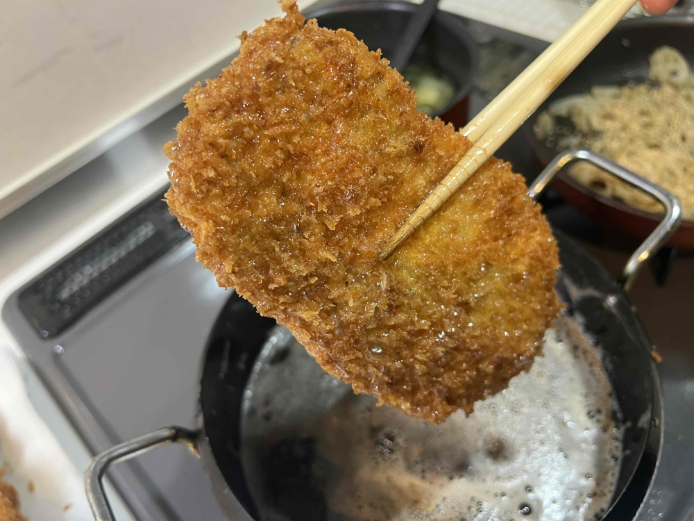男の料理「とんかつ」編！の画像