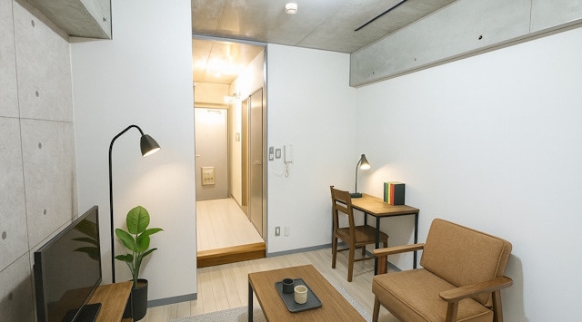 【ルームツアー】レ・カトル・セゾン｜打ちっぱなしのコンクリートがオシャレなレディースマンション♪の画像