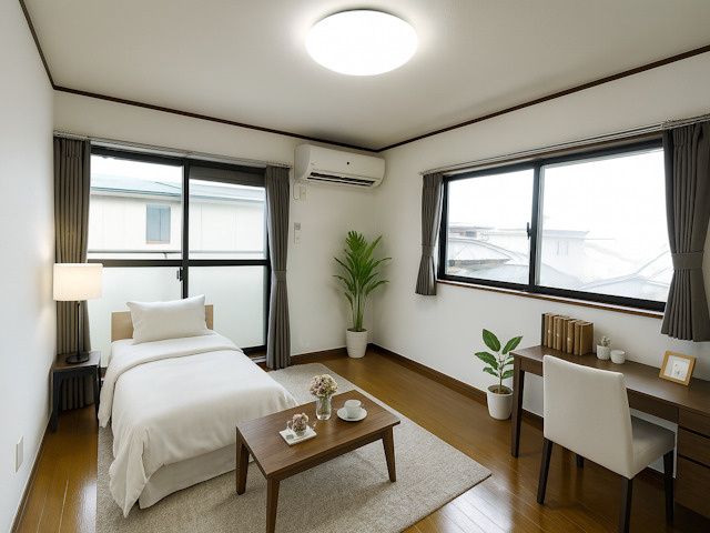 【ルームツアー】メゾン・ラミ｜女性専用レディースアパート！バス・トイレ別の人気タイプ☆の画像