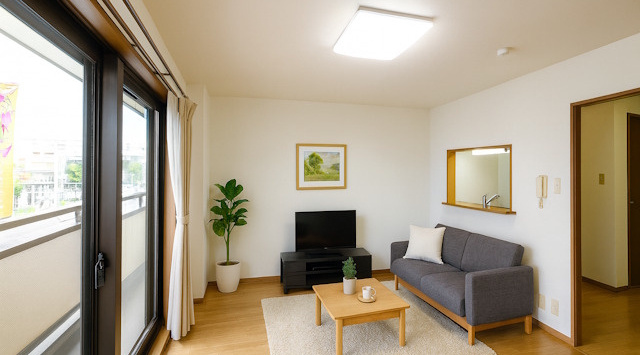 【ルームツアー】ら・ほうれん｜人気のカウンターキッチン！広々とした洋室がGood☆の画像