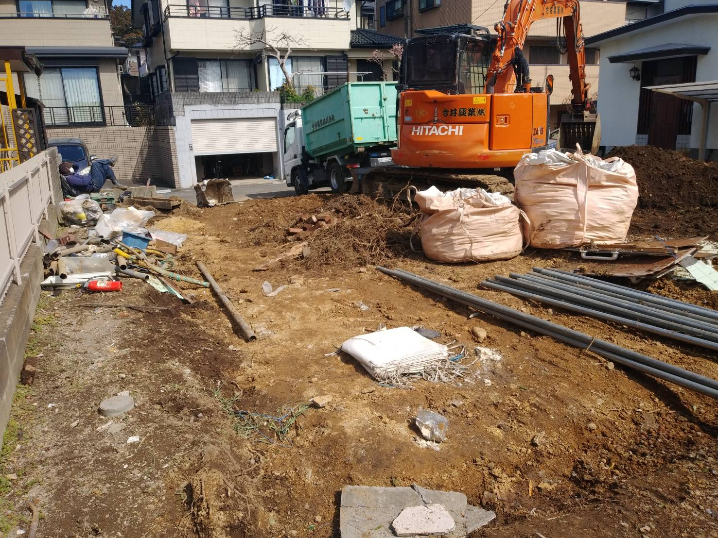 解体工事の画像