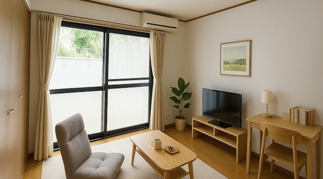 【ルームツアー】サニーハウスタムラ｜大容量の収納が魅力的！ゆったり1DKアパート♪の画像