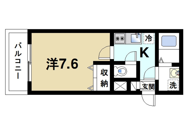 ジーメゾン富雄エヴァースの間取り図3