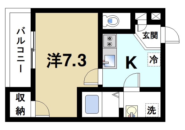 ジーメゾン富雄エヴァースの間取り図4