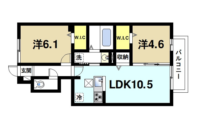 Bela　lunoの間取り図2