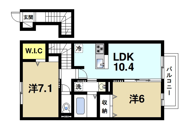 Bela　lunoの間取り図2
