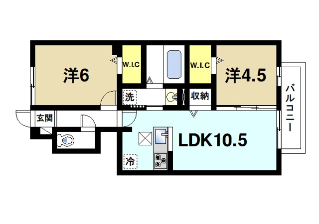 Bela　sunoの間取り図1