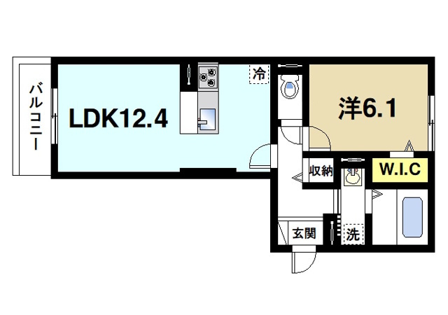 アクアポルタの間取り図1