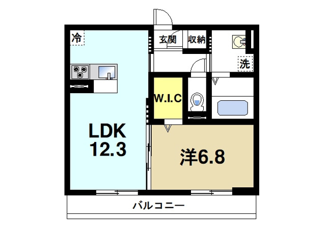 アクアポルタの間取り図2