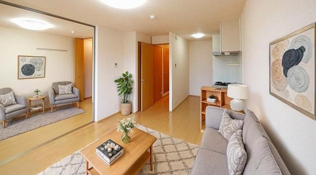 【ルームツアー】メゾン・ド・来夢｜ 広々嬉しい1LDKのお部屋！設備も充実☆の画像