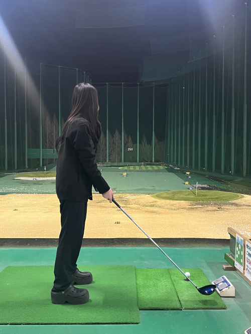 初ゴルフ☆彡の画像