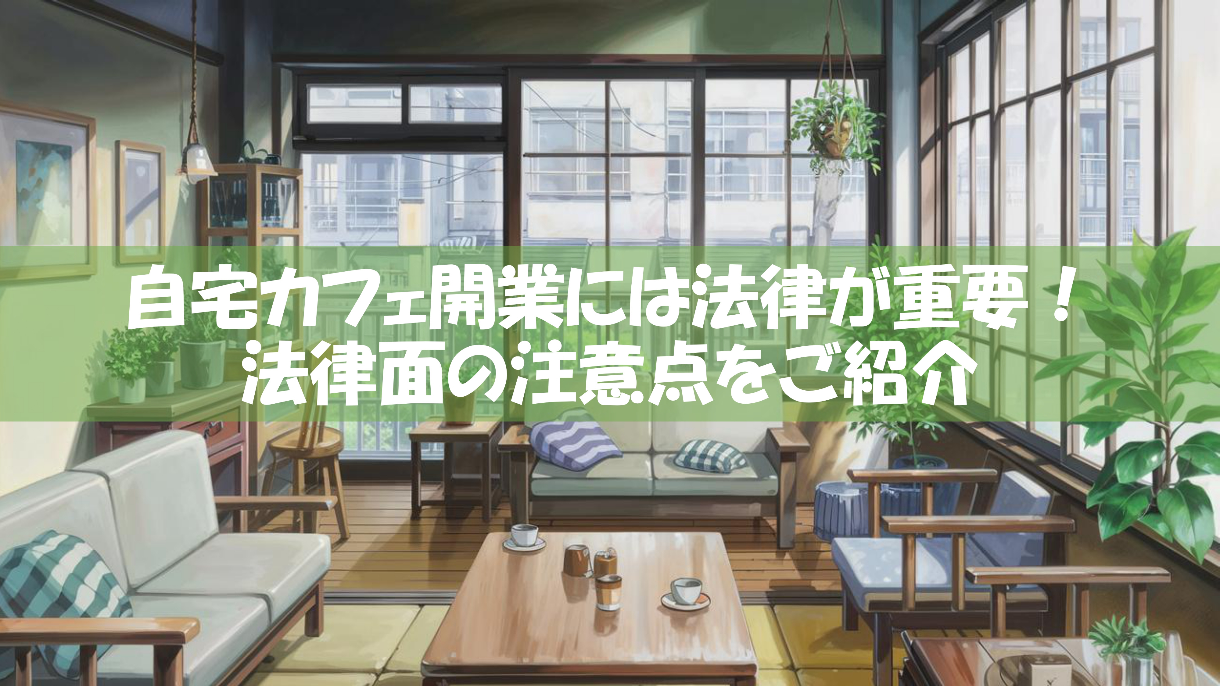 【2026年版】自宅カフェ開業には法律が重要！法律面の注意点をご紹介の画像