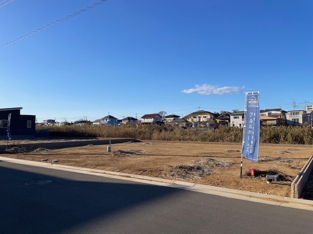 【土地　建築条件なし】水戸市河和田町開発分譲地の2区画の画像
