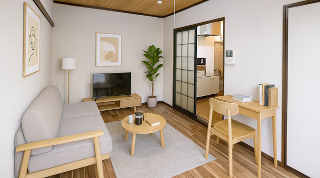 【ルームツアー】タウニィ高畑｜バス・トイレ別のお部屋！オススメな広めキッチン★の画像