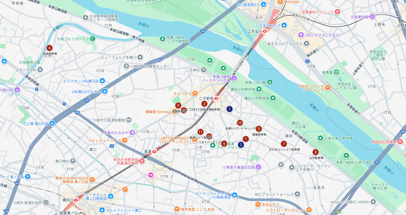 駐車場＆バイク駐輪場　最新空車情報！　11月verの画像