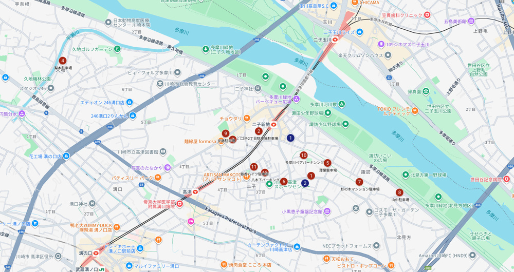 駐車場＆バイク駐輪場　最新空車情報！　11月verの画像