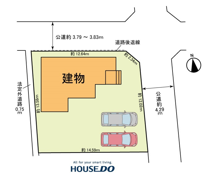 【稲沢市の新築一戸建て】新着情報　稲沢市平和町城西　の画像