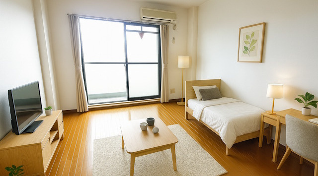 【ルームツアー】南新町ビル｜防犯対策◎オートロック付きマンション！バス・トイレ別のセパレート☆の画像