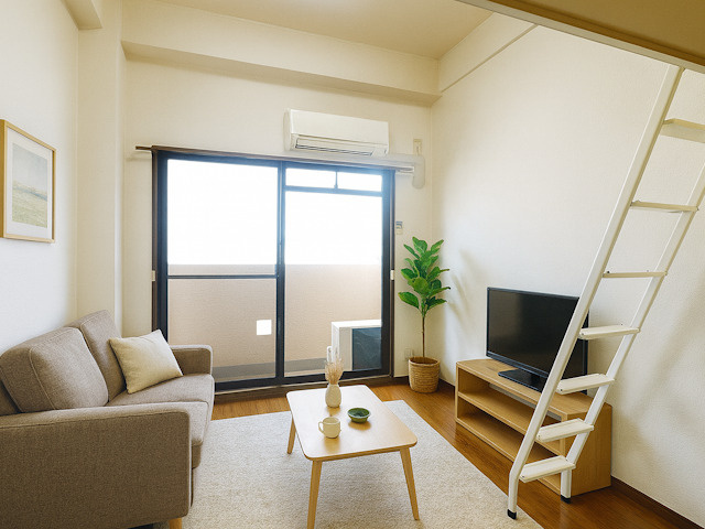 【ルームツアー】シティパレスやすらぎの道P-3｜人気のロフト有り！オートロック付きのマンション☆の画像